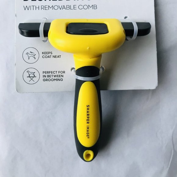 Dog Sharper Image  Deshedding Tool  with Removable Comb - Picture 2 of 2